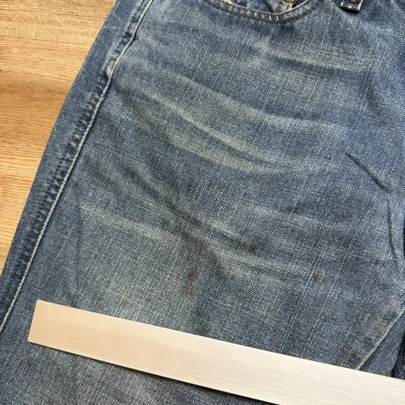 Diesel Jeans Women 30x30 Blue Bootcut Denim Made Italy Western Cowgirl Vintage - Picture 5 of 13